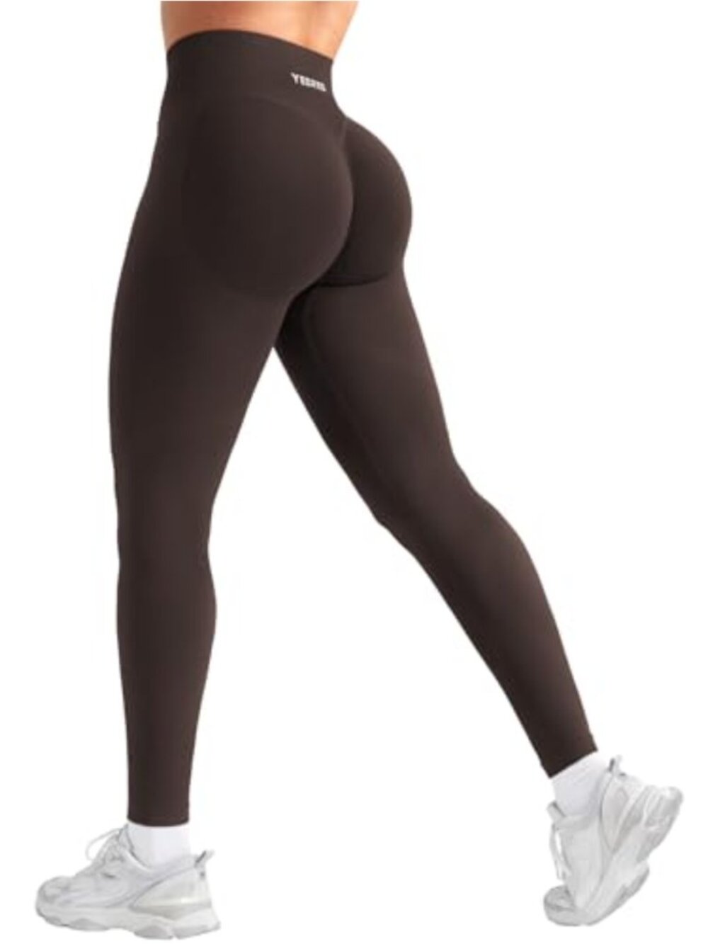 Seamless Scrunch Booty Leggings High Waist Tummy Control Yoga Pants 24"
